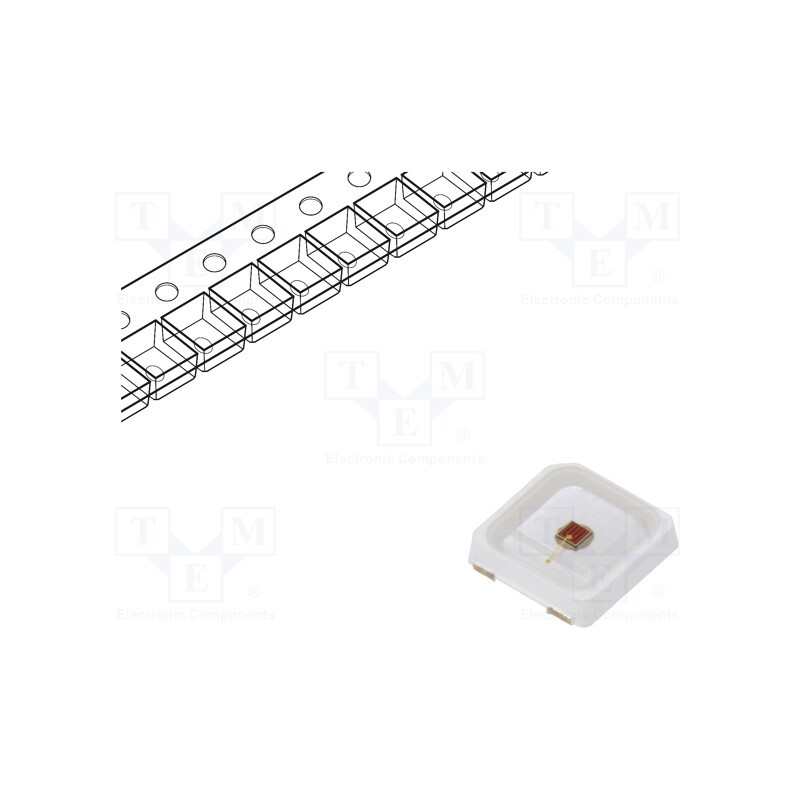 20 pcs : PW2R-FFME-A - Power LED, crimson, 120°, 150mA, λd: 650÷670nm, Pmax: 500mW, 3030
