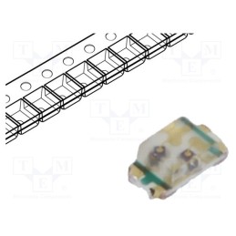 20 pcs : LTST-C295KGKRKT - LED, SMD, 0603, red/green, 1.6x0.8x0.55mm, 130°, 2÷2.4/2÷2.4V, 20mA