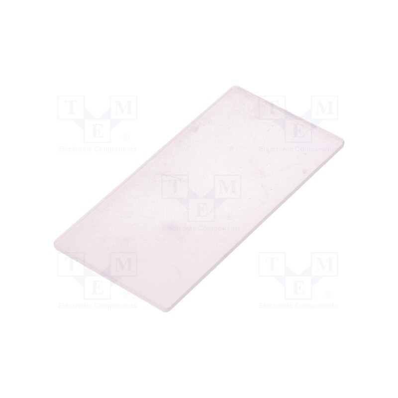 10 pcs : 16.4333 - Front panel, X: 96mm, Y: 48mm, 48.96 Incabox XTS