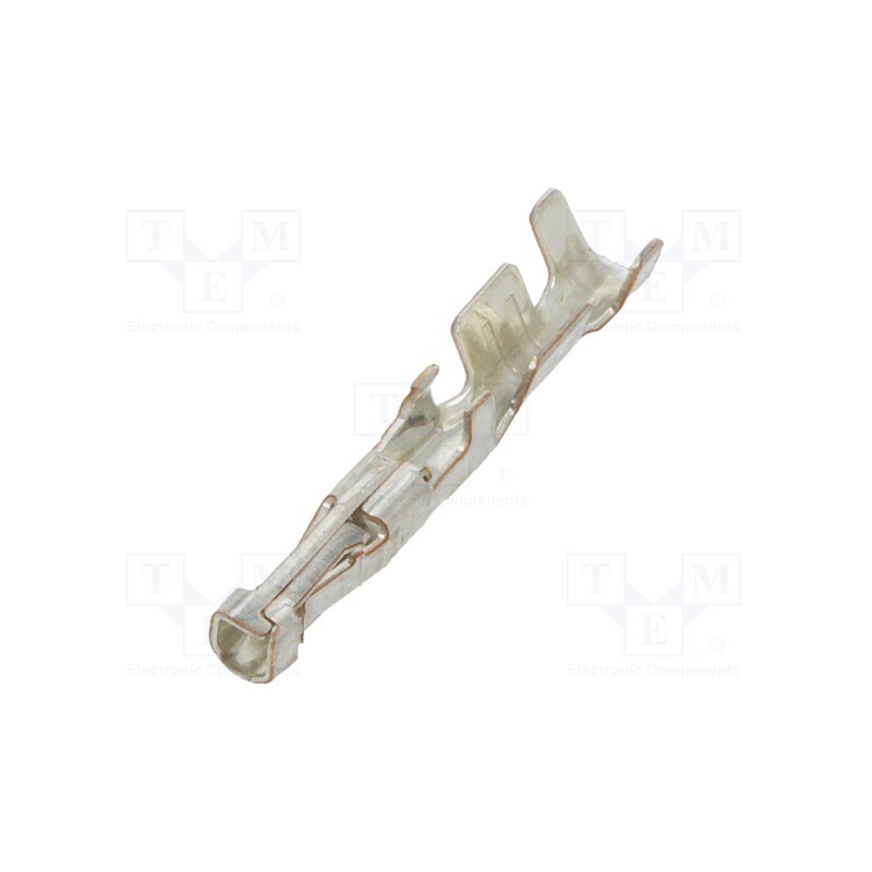 50 pcs : 794606-1 - Contact, female, tinned, 0.2÷0.5mm2, 24AWG÷20AWG, crimped, 5A, 3mm