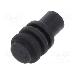 50 pcs : 794995-1 - Sealing pin, Mini Universal MATE-N-LOK, 4.14mm, black