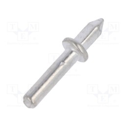 50 pcs : 80-1353-11/0030 - Tip: solder pin, THT, silver plated, brass, Ø: 1.3mm