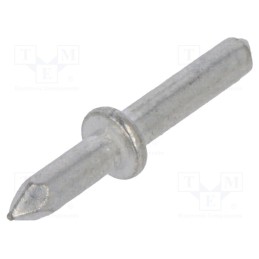50 pcs : 80-1491-11/0030 - Tip: solder pin, THT, tinned,nickel plated, brass, Ø: 1.3mm