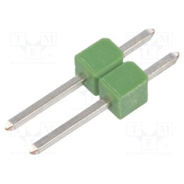 50 pcs : 826926-2 - Pin header, pin strips, AMPMODU MOD II, male, PIN: 2, straight