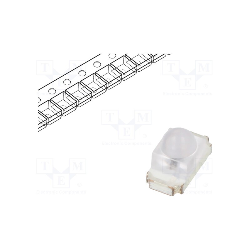 20 pcs : OSI3120631F - IR transmitter, 1.5mm, transparent, 30°, λp max: 850nm, SMD, 20mA