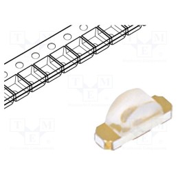 20 pcs : LL-S110UGC-2B - LED, SMD, 1204, yellow green, 40÷80mcd, 3.2x1.5x1mm, 120°, 1.6÷2.4V