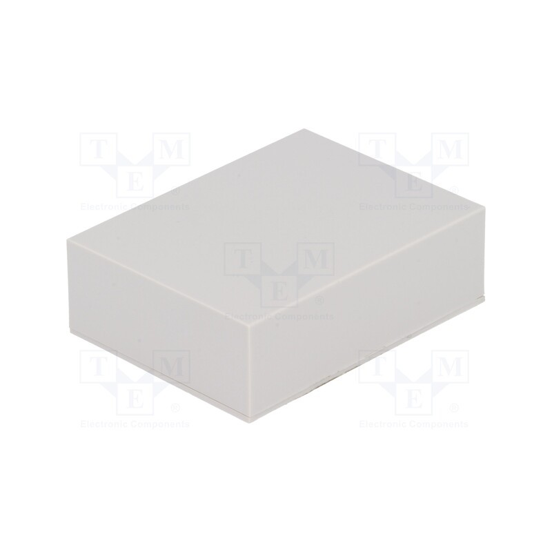 10 pcs : KM-7B GY - Enclosure: designed for potting, X: 31mm, Y: 41mm, Z: 13mm, ABS, grey