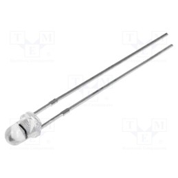 20 pcs : LL-304PDC2E - PIN IR photodiode, 3mm, THT, 940nm, 400÷1100nm, 40°, 10nA, convex