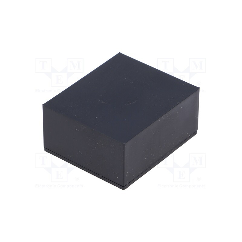 10 pcs : KM-6 BK - Enclosure: multipurpose, X: 28mm, Y: 33mm, Z: 15mm, ABS, black
