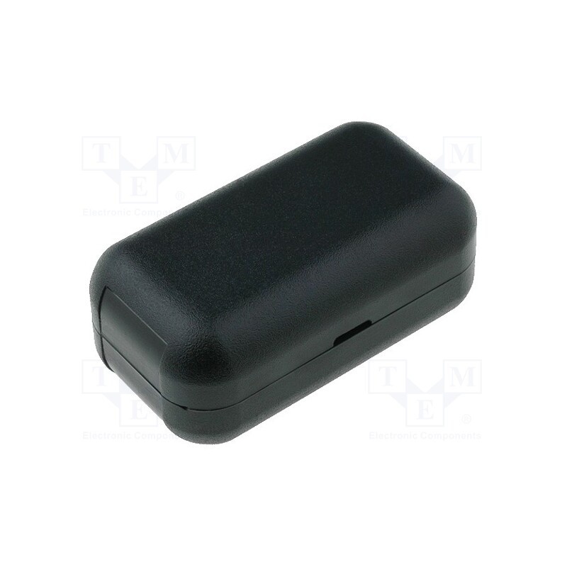 10 pcs : KM-24 - Enclosure: multipurpose, X: 55mm, Y: 24mm, Z: 30mm, ABS, black