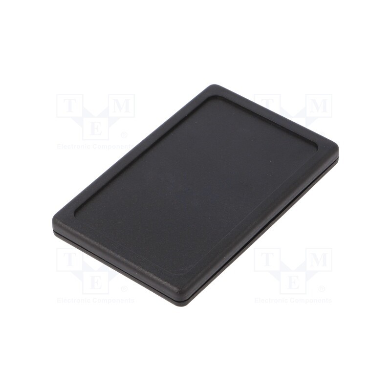 10 pcs : KM-45B/BK - Enclosure: multipurpose, X: 54mm, Y: 85mm, Z: 6mm, ABS, black