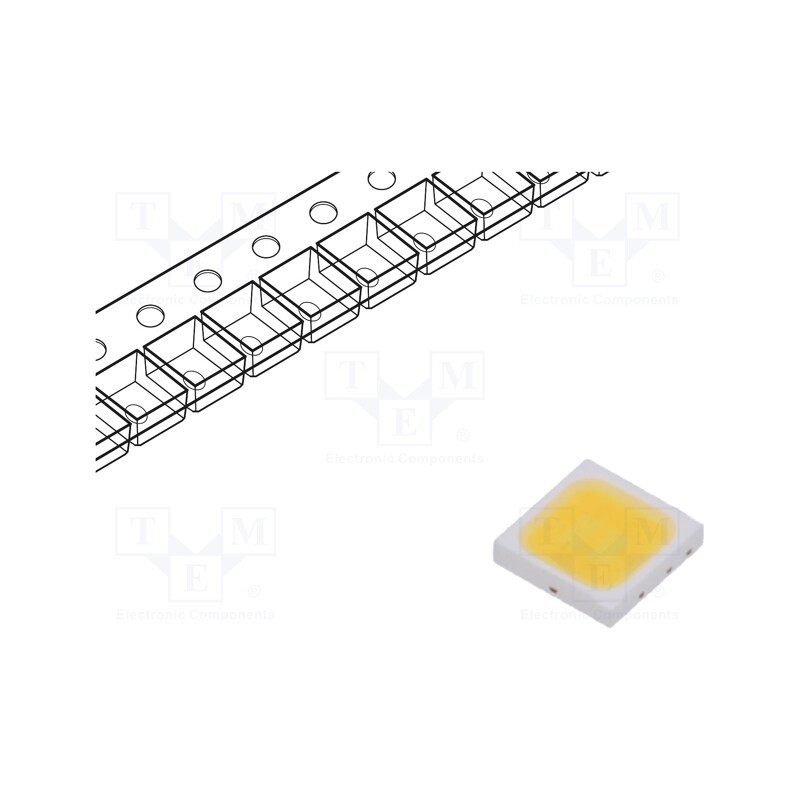 20 pcs : HL-EMC-3030D46W-2-S1-HR5-F - LED, white cold, 5700-6300K, 110÷120lm, 120°, 350mA, 2.8÷3.5V, SMD