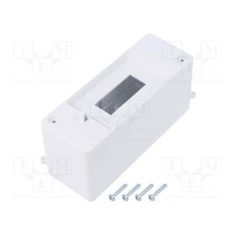 10 pcs : 2302-00 - Enclosure: for modular components, IP20, white, No.of mod: 2, 400V
