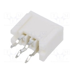 50 pcs : 84534-4 - Connector: FFC/FPC, straight, PIN: 4, Non-ZIF, THT, tinned, 1.25mm