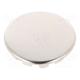 10 pcs : 7609 - Stopper, steel, Wall thick: 1.57÷2.36mm, H: 8.7mm, Dim: Ø36.5mm