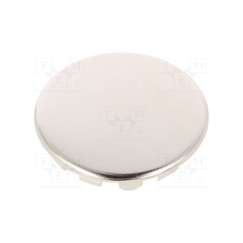 10 pcs : 7609 - Stopper, steel, Wall thick: 1.57÷2.36mm, H: 8.7mm, Dim: Ø36.5mm