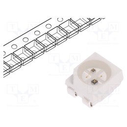10 pcs : OSIRXDS2C1A-I3I5 - IR transmitter, PLCC4, 850nm,940nm, transparent, 5÷10mW,15÷20mW