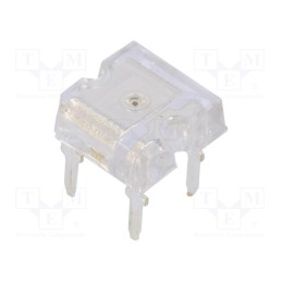 10 pcs : OSO5PAZ3K1D - LED Super Flux, 7.62x7.62mm, orange, 750÷1000mcd, 180°, 50mA