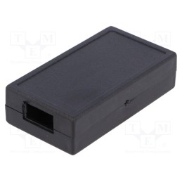 10 pcs : KM-57A BK - Enclosure: multipurpose, X: 34.5mm, Y: 62mm, Z: 16mm, ABS, black