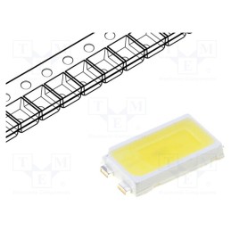10 pcs : OSW35630C1A-60MA - LED, SMD, 5630, white cold, 7300÷8500mcd, 5000-6000K, 120°, 60mA