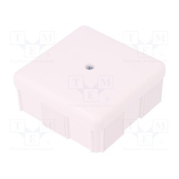 10 pcs : 0226-00 - Enclosure: junction box, X: 86mm, Y: 86mm, Z: 39mm, wall mount, IP55