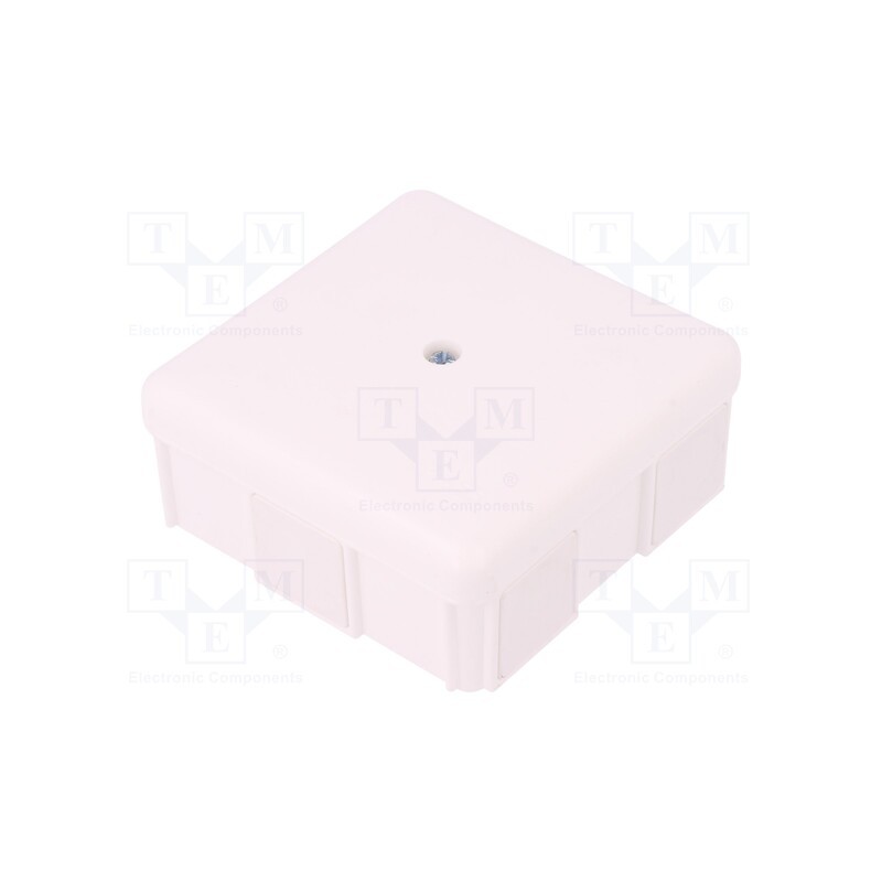 10 pcs : 0226-00 - Enclosure: junction box, X: 86mm, Y: 86mm, Z: 39mm, wall mount, IP55