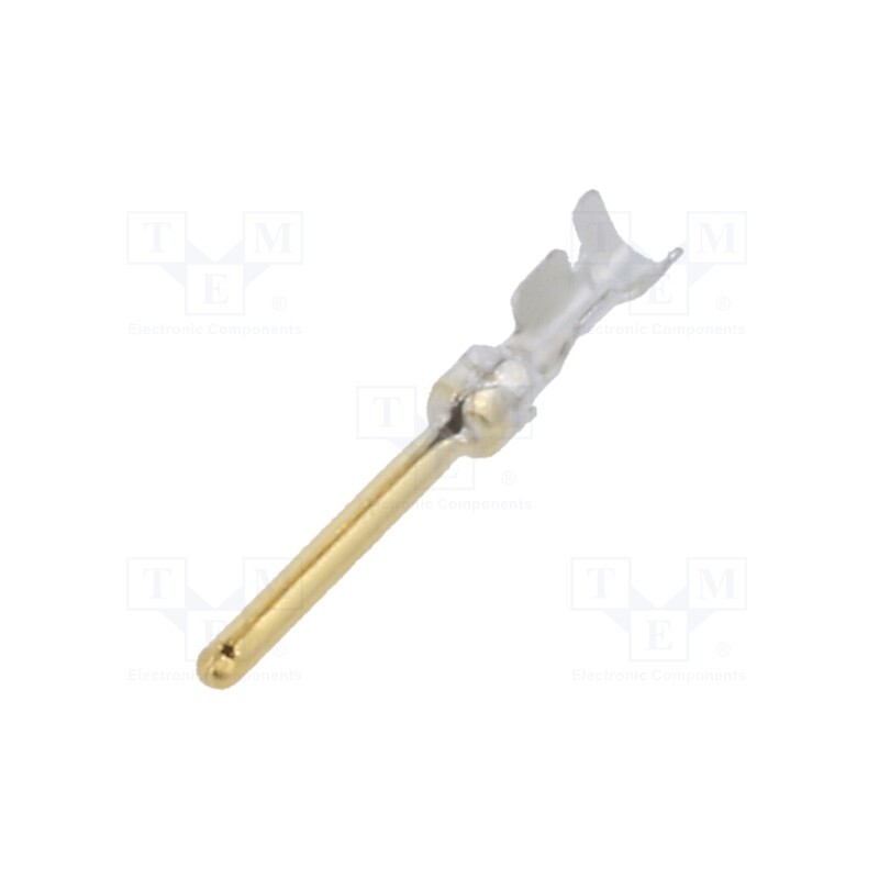 50 pcs : 86564520064LF - Contact, male, gold-plated, 20AWG÷24AWG, 5A