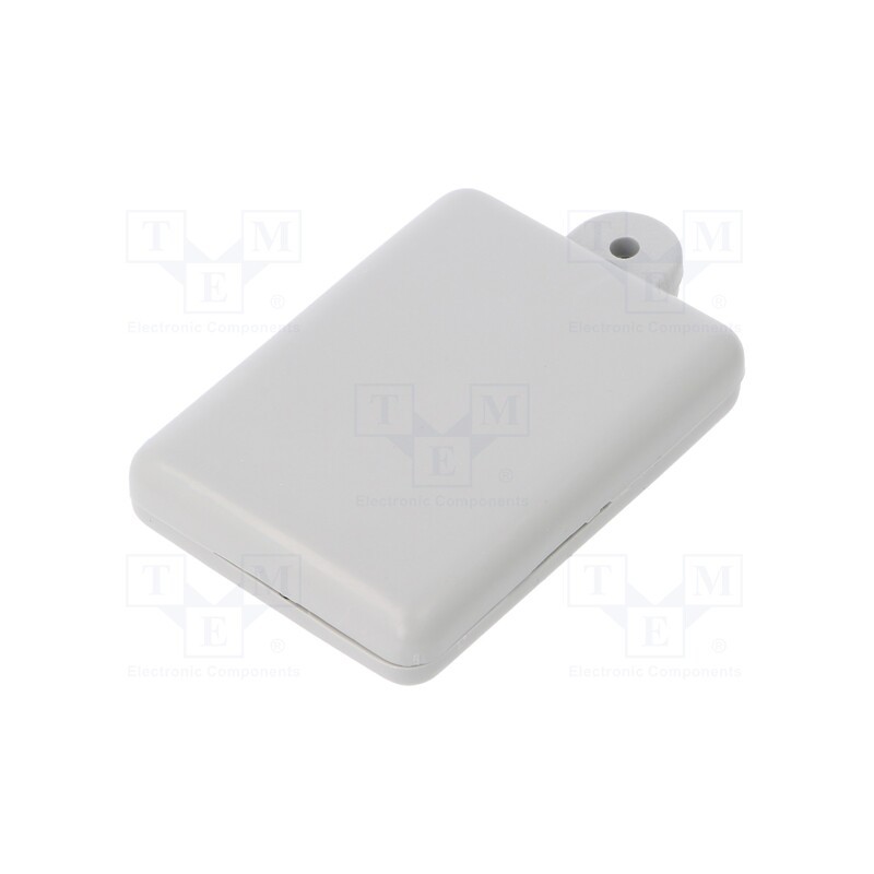 10 pcs : KM-9/GY - Enclosure: multipurpose, X: 31mm, Y: 44mm, Z: 9mm, with fixing lugs
