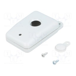 10 pcs : P-10/GY - Enclosure: for remote controller, X: 30mm, Y: 50mm, Z: 14mm