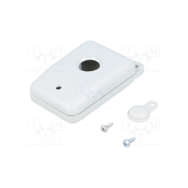10 pcs : P-10/GY - Enclosure: for remote controller, X: 30mm, Y: 50mm, Z: 14mm