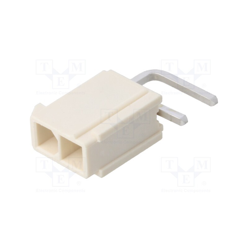 50 pcs : 874270202 - Socket, wire-board, male, Mini-Fit Jr, 4.2mm, PIN: 2, THT, 13A