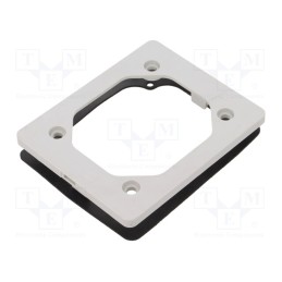 10 pcs : 1518413 -AS - Flange for socket 70x85, M-BOX13S,M-BOX6S,M-BOX8S