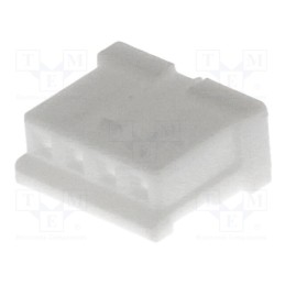 50 pcs : 874390400 - Plug, wire-board, female, Pico-SPOX, 1.5mm, PIN: 4, w/o contacts