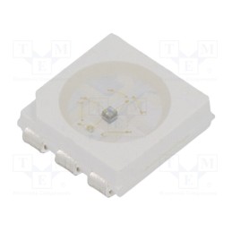 10 pcs : OSG5DSS4C1A - LED, green, blinking, 750÷1120mcd, 120°, 3÷5V, 20mA, 5x5x1.5mm