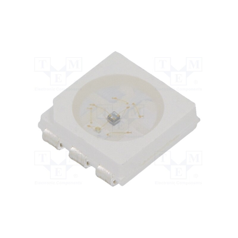 10 pcs : OSG5DSS4C1A - LED, green, blinking, 750÷1120mcd, 120°, 3÷5V, 20mA, 5x5x1.5mm