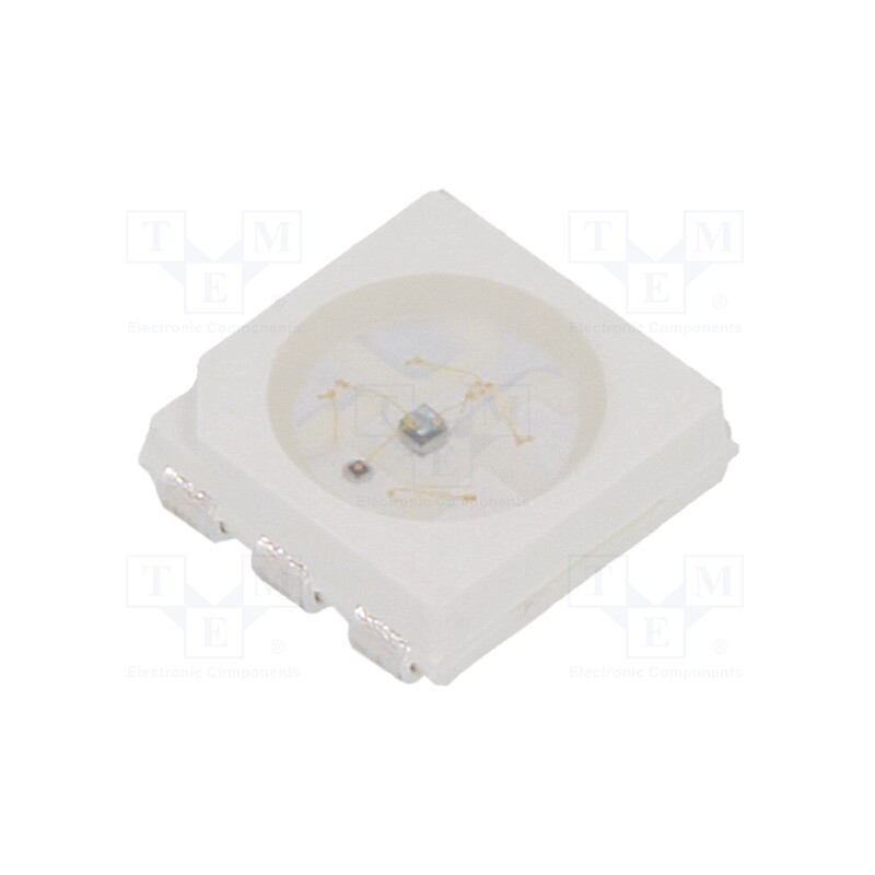 10 pcs : OSO5RSS4C1A - LED, orange, blinking, 220÷330mcd, 120°, 3÷5V, 20mA, 5x5x1.5mm