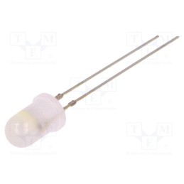 10 pcs : OSYWDS5A32A - LED, 5mm, yellow/white, bicolour,blinking, 30°, 3÷4.5V, 20mA