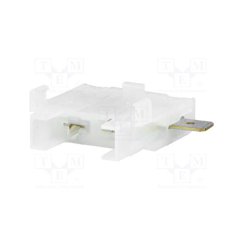 10 pcs : - Fuse holder, automotive fuses, transparent