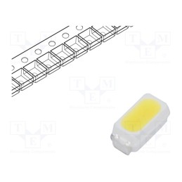 50 pcs : RF-50HC13DS-EC-Y - LED, SMD, 3014,PLCC2, white cold, 7÷11lm, 4650-5550K, 80, 120°, 20mA