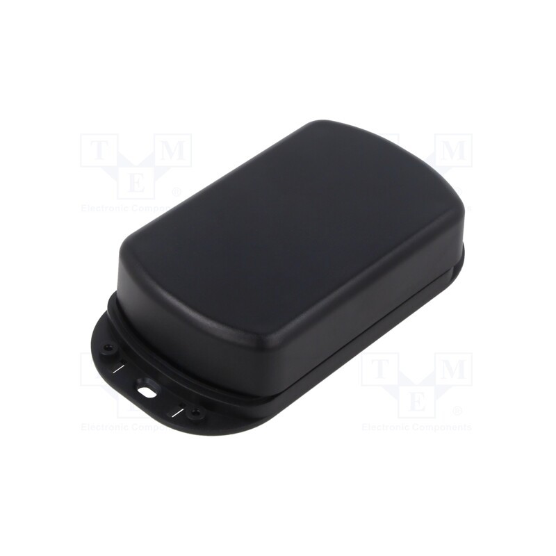 10 pcs : ZM92.57.25U ABS - Enclosure: multipurpose, X: 57mm, Y: 92mm, Z: 25mm, with fixing lugs