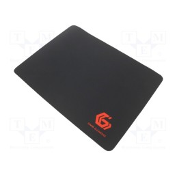 10 pcs : MP-GAME-M - Mouse pad, black, 250x350x3mm
