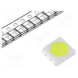 10 pcs : OSG74TS4C1A - LED, SMD, 5060,PLCC6, green (fluorescent green), 18÷21lm, 120°