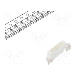 20 pcs : OSB54008C1F - LED, SMD, 4008, blue, 200÷400mcd, 4x0.8x1.4mm, 120°, 2.8÷3.4V, 20mA