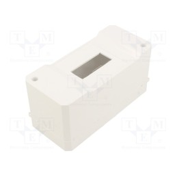 10 pcs : S-3 WHITE - Enclosure: for modular components, IP30, white, No.of mod: 3