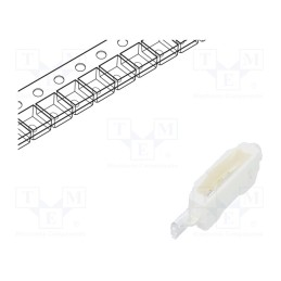 20 pcs : OSG54008C1F - LED, SMD, 4008, green, 800÷1500mcd, 4x0.8x1.4mm, 120°, 2.8÷3.4V