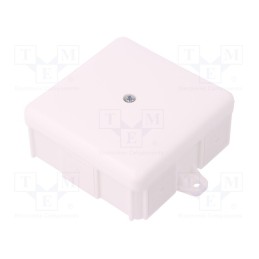 10 pcs : 0226-10 - Enclosure: junction box, X: 86mm, Y: 86mm, Z: 39mm, wall mount, IP55