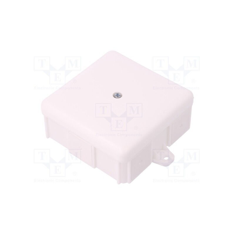10 pcs : 0226-10 - Enclosure: junction box, X: 86mm, Y: 86mm, Z: 39mm, wall mount, IP55