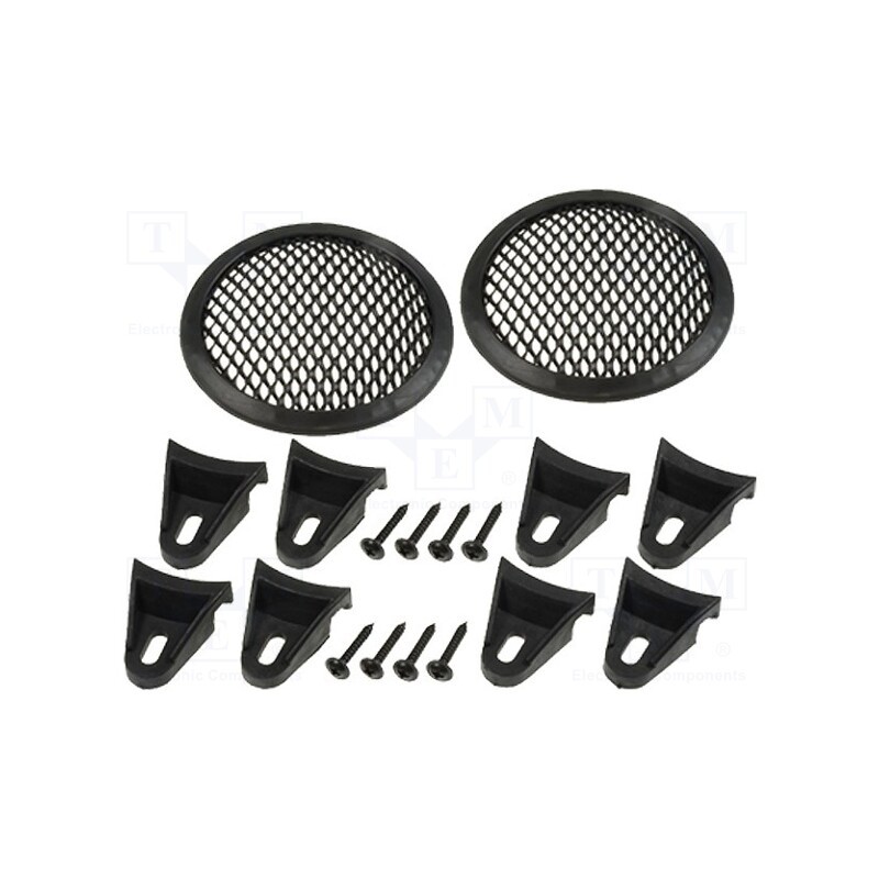 10 set : GRILL1040-BK - Loudspeaker grille, 4'