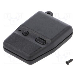 10 pcs : P-23/BK - Enclosure: for remote controller, X: 35mm, Y: 50mm, Z: 14mm