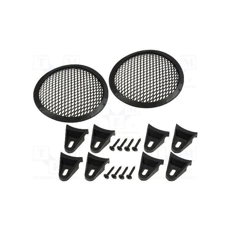 10 set : GRILL1050-BK - Loudspeaker grille, 5'